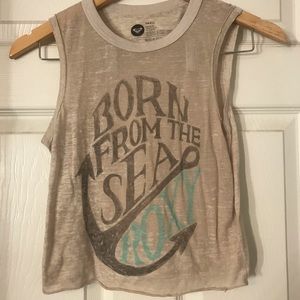 ** LAST CALL** Cream crop top